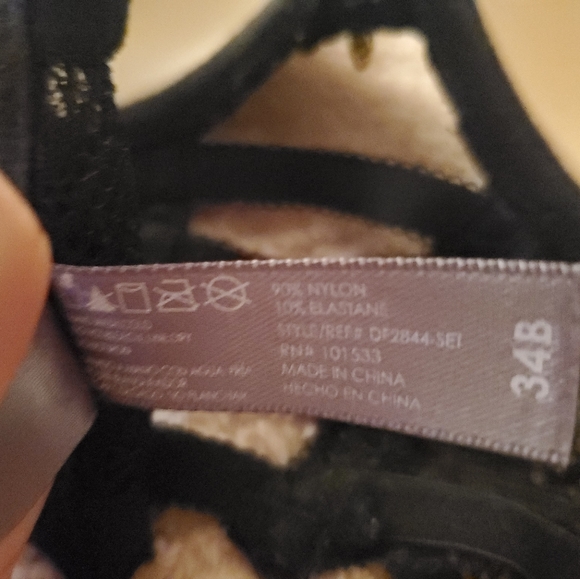 Daisy Fuentes 34b lace corset bra - Picture 3 of 9